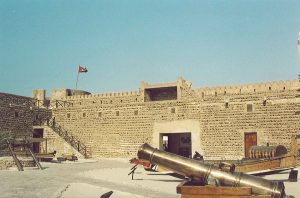 Dubai Museum’s yard