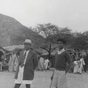 فاروق مع والده في الصومال
